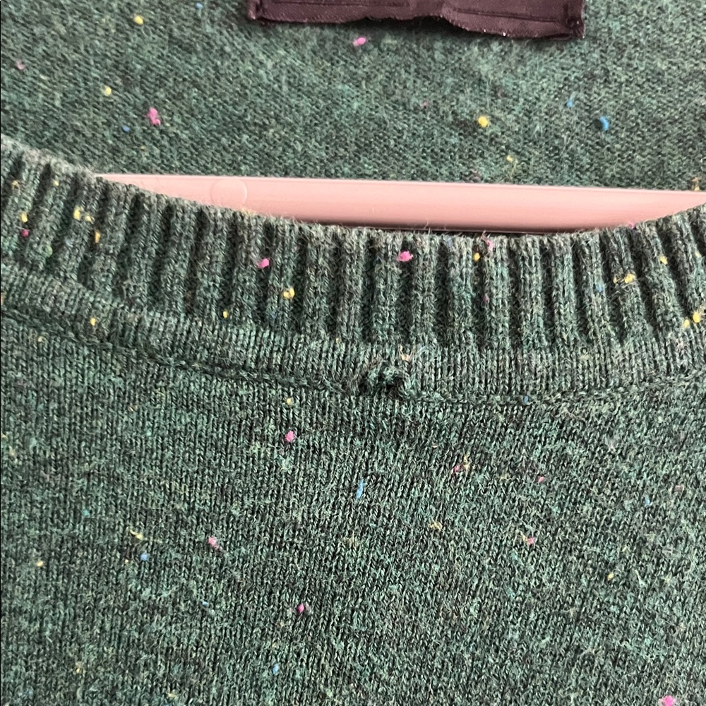 ASOS Forest Green Crewneck Sweater - Picture 3 of 5